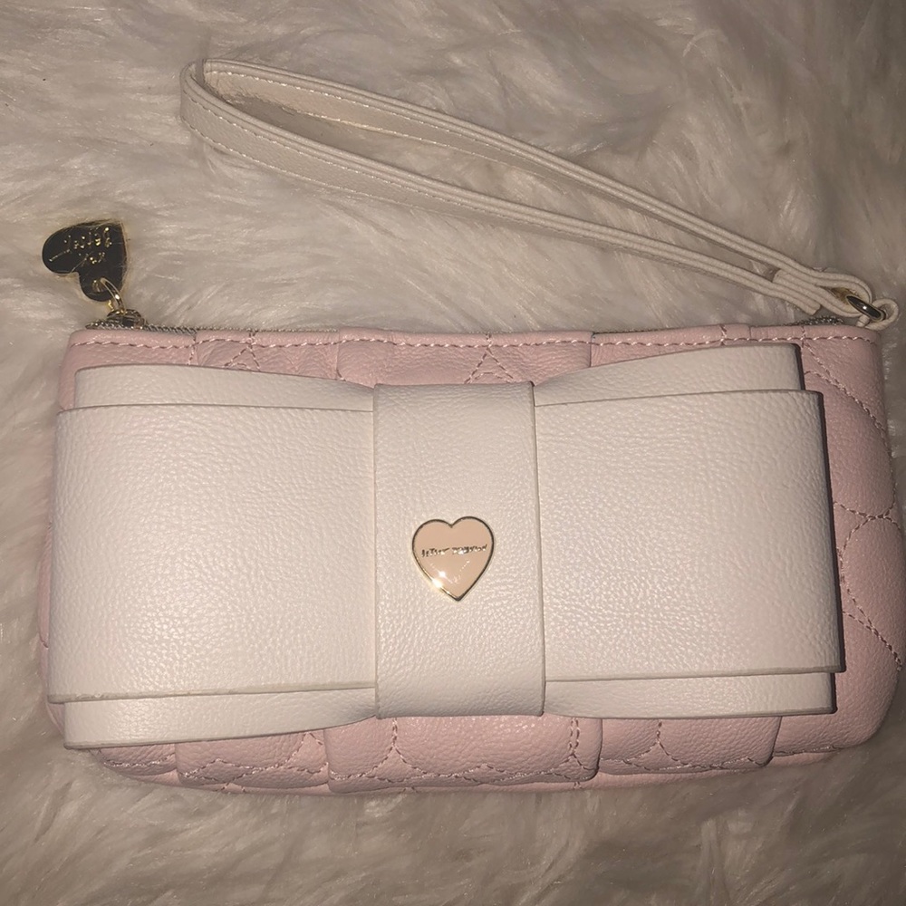 Betsy Johnson Bow Wristlet